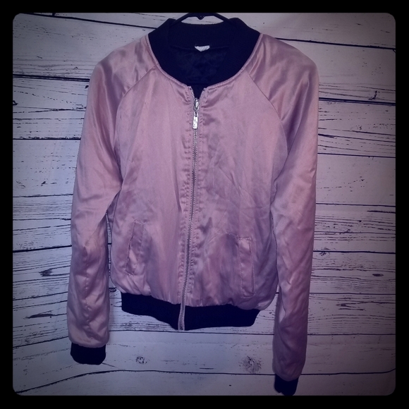 independent Jackets & Coats Vintage Womens Silk Bomber Jacket